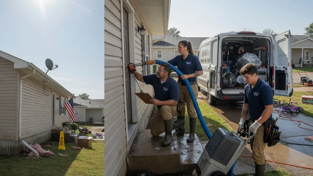 Ceiling Water Damage Restoration in Caldwell, WV near me